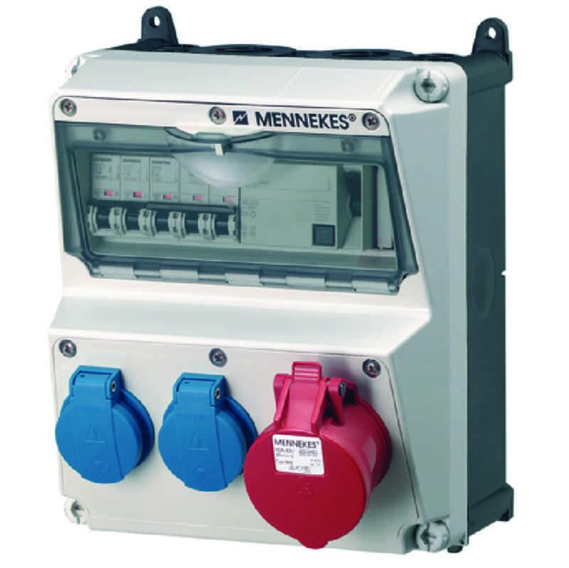 MC000573 - Socket outlet combination, industrial