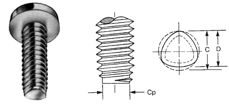 EC000891 - Thread cutting screw