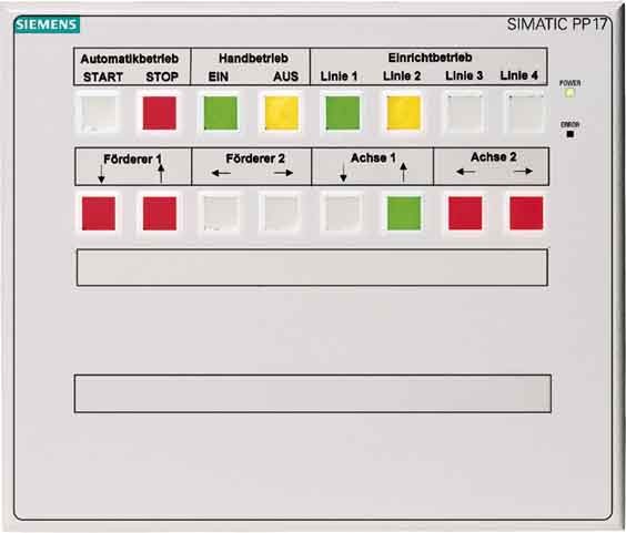 EC001415 - Push button panel