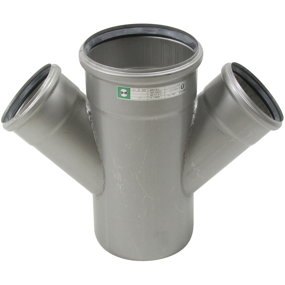Example of Fitting with 4 connections