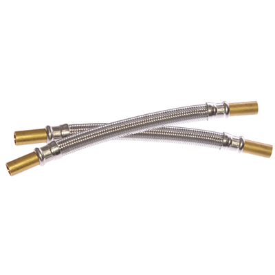 Example of Flexible connecting hose (plastic/silicone/rubber core)