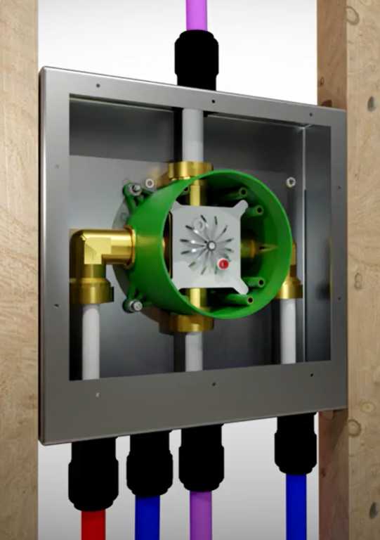 EC004753 - Wall box for built-in mixer
