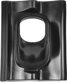 Example of Feed-through roof tile