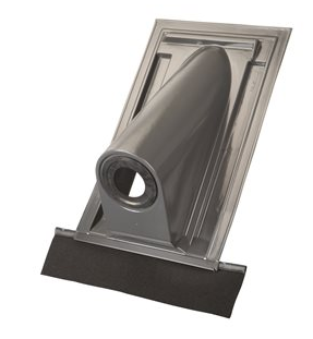 Example of Feed-through roof tile