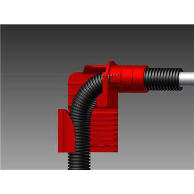 EC011700 - Guide bend for piping system